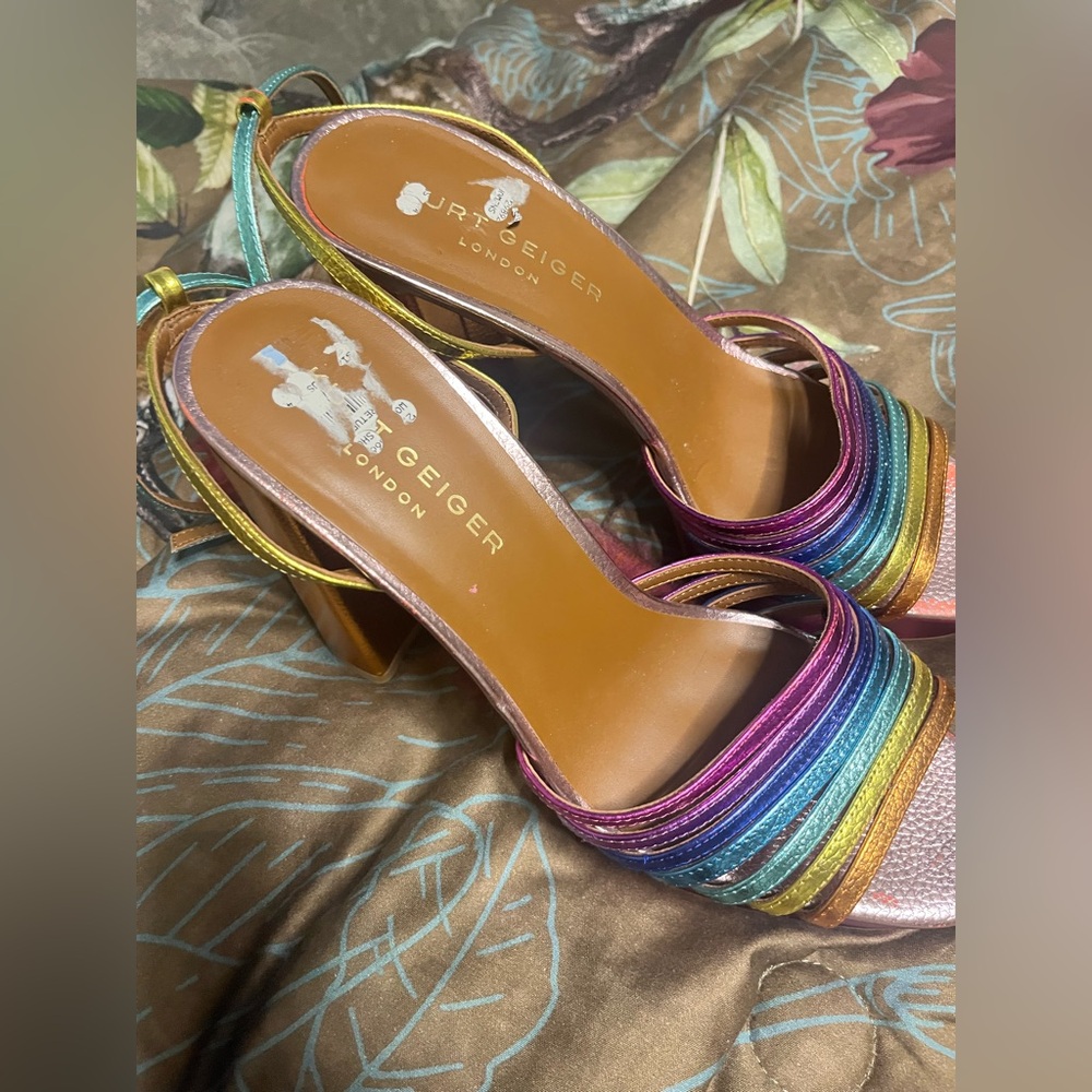 Kurt Geiger Multicolor Strappy Heels